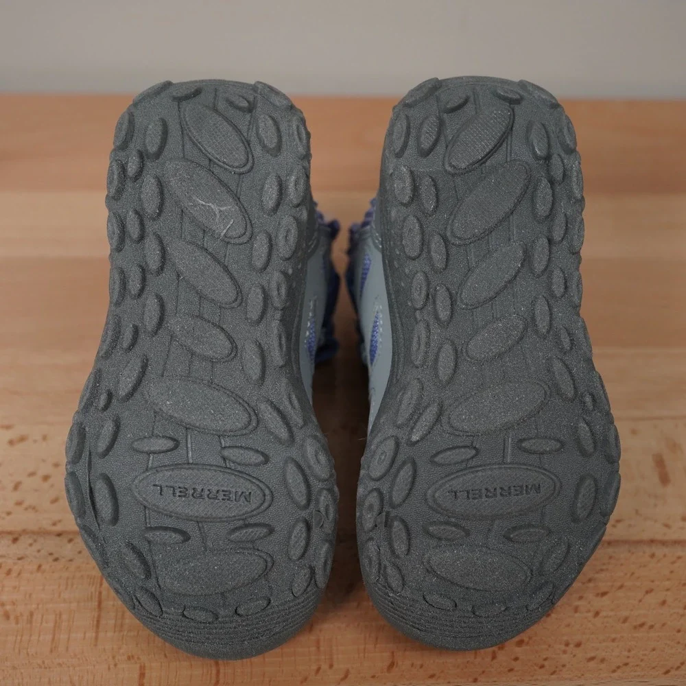 Merrell Boots Kids 11 Purple Polar Trekker Waterproof Weather Ready MK167859